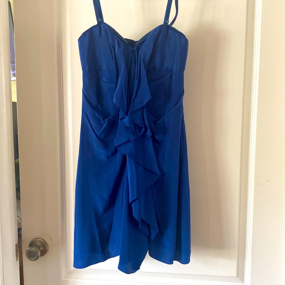 Removable straps BCBG MAXAZRIA dress.